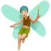 🧚🏼‍♂️ man fairy: medium-light skin tone display on Apple